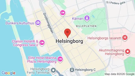 Kontorslokaler att hyra i Helsingborg - Bild från Google Street View