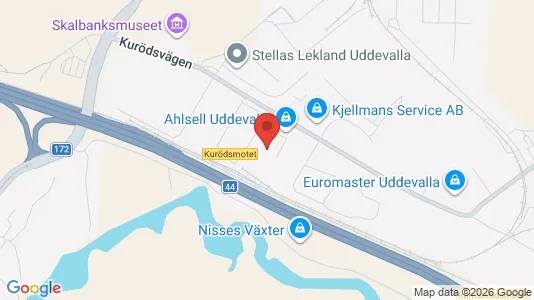 Lagerlokaler att hyra i Uddevalla - Bild från Google Street View