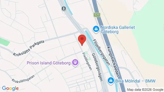 Kontorslokaler att hyra i Mölndal - Bild från Google Street View