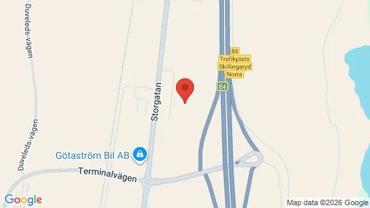 Lagerlokaler att hyra i Vaggeryd - Bild från Google Street View