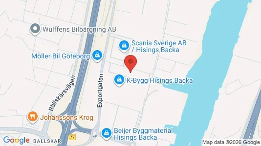 Lagerlokaler att hyra i Göteborg Östra - Bild från Google Street View