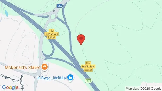 Lagerlokaler att hyra i Järfälla - Bild från Google Street View