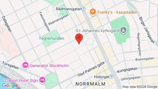 Kontorslokaler att hyra i Stockholm Innerstad - Bild från Google Street View
