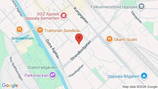 Kontorslokaler att hyra i Uppsala - Bild från Google Street View