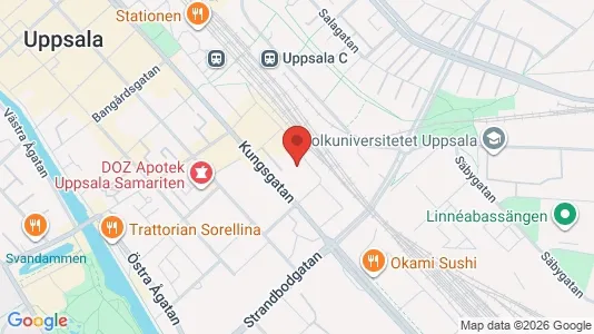 Kontorslokaler att hyra i Uppsala - Bild från Google Street View