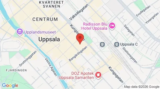 Kontorslokaler att hyra i Uppsala - Bild från Google Street View