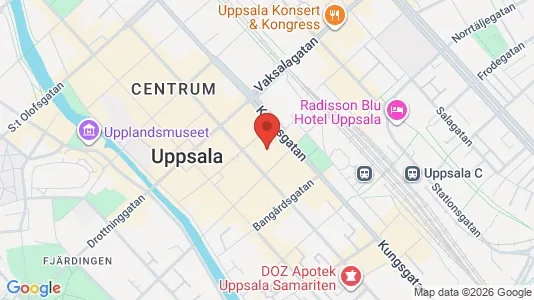 Kontorslokaler att hyra i Uppsala - Bild från Google Street View