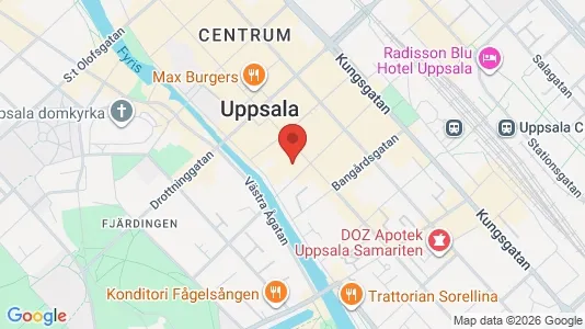 Kontorslokaler att hyra i Uppsala - Bild från Google Street View