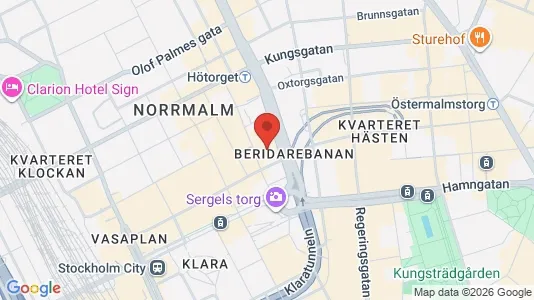 Kontorslokaler att hyra i Stockholm Innerstad - Bild från Google Street View