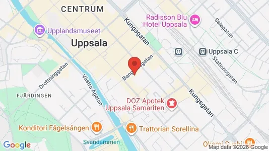 Kontorslokaler att hyra i Uppsala - Bild från Google Street View