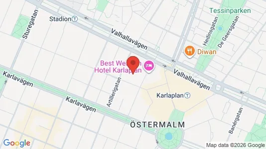 Kontorslokaler att hyra i Östermalm - Bild från Google Street View