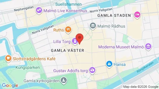 Kontorslokaler att hyra i Malmö Centrum - Bild från Google Street View