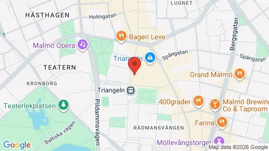 Kontorslokaler att hyra i Malmö Centrum - Bild från Google Street View