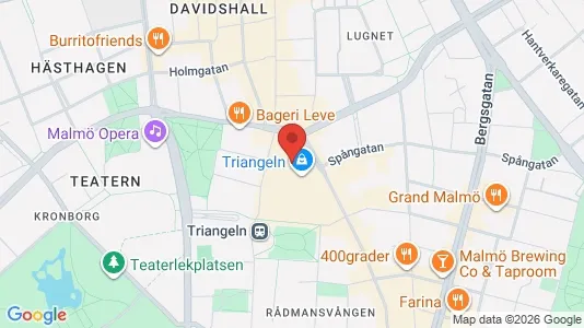 Coworking spaces att hyra i Malmö Centrum - Bild från Google Street View