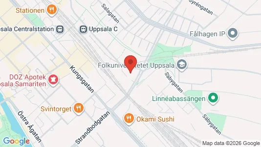Kontorslokaler att hyra i Uppsala - Bild från Google Street View