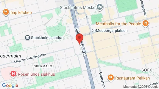 Kontorslokaler att hyra i Södermalm - Bild från Google Street View