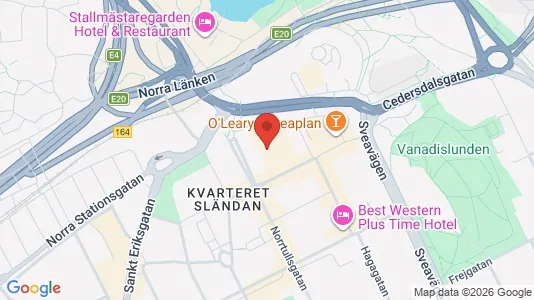 Kontorslokaler att hyra i Vasastan - Bild från Google Street View