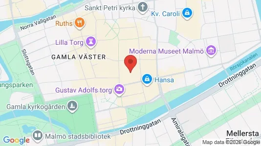 Kontorslokaler att hyra i Malmö Centrum - Bild från Google Street View