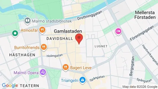 Kontorslokaler att hyra i Malmö Centrum - Bild från Google Street View
