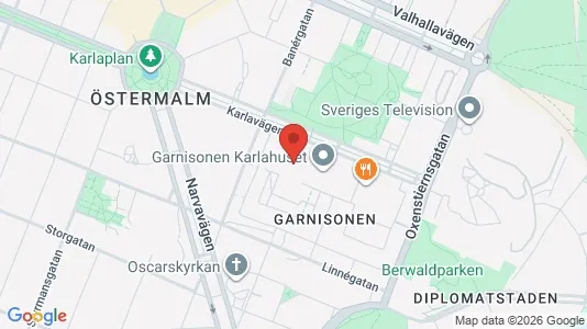 Kontorslokaler att hyra i Östermalm - Bild från Google Street View