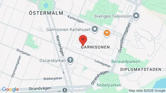 Kontorslokaler att hyra i Östermalm - Bild från Google Street View