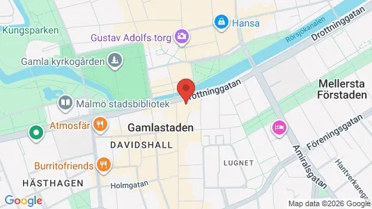 Kontorslokaler att hyra i Malmö Centrum - Bild från Google Street View