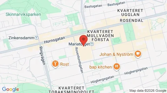 Kontorslokaler att hyra i Södermalm - Bild från Google Street View