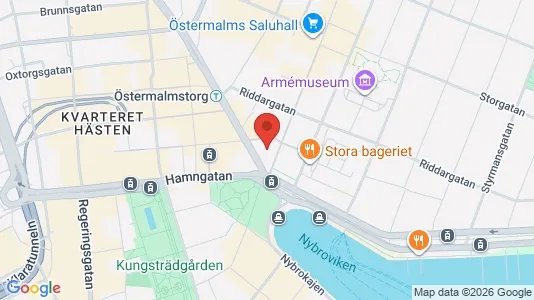 Kontorslokaler att hyra i Östermalm - Bild från Google Street View
