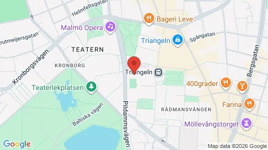 Kontorslokaler att hyra i Malmö Centrum - Bild från Google Street View