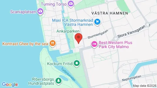 Kontorslokaler att hyra i Malmö Centrum - Bild från Google Street View