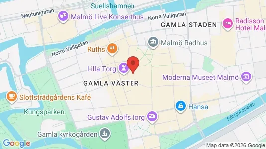 Kontorslokaler att hyra i Malmö Centrum - Bild från Google Street View