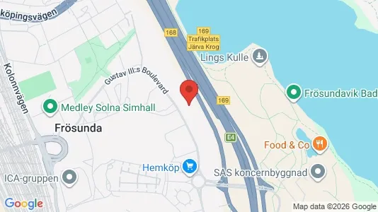 Kontorslokaler att hyra i Solna - Bild från Google Street View