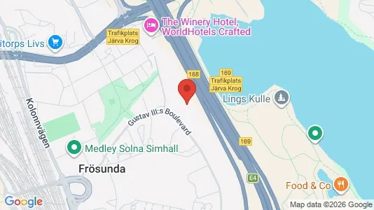 Kontorslokaler att hyra i Solna - Bild från Google Street View