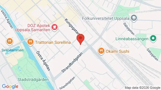 Kontorslokaler att hyra i Uppsala - Bild från Google Street View