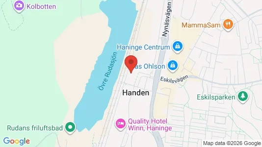 Industrilokaler att hyra i Haninge - Bild från Google Street View