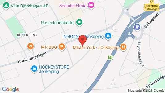 Lagerlokaler att hyra i Jönköping - Bild från Google Street View