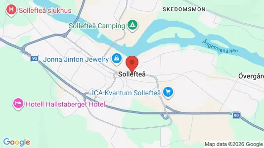 Restauranglokaler att hyra i Sollefteå - Bild från Google Street View