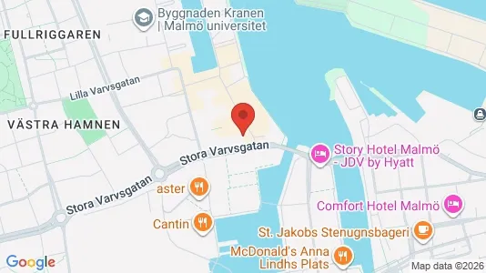 Kontorslokaler att hyra i Malmö Centrum - Bild från Google Street View