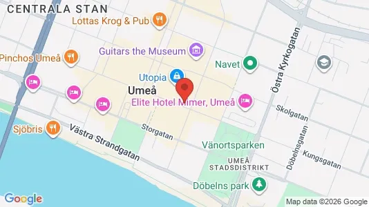 Affärslokaler att hyra i Umeå - Bild från Google Street View