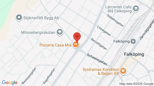 Affärslokaler till försäljning i Falköping - Bild från Google Street View