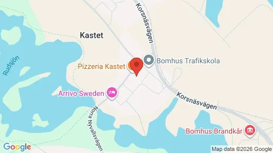Affärslokaler att hyra i Gävle - kort over placeringen