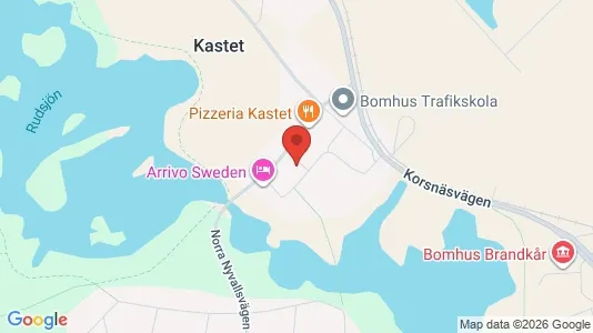 Affärslokaler att hyra i Gävle - kort over placeringen