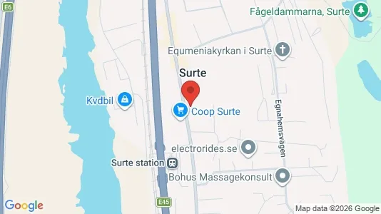 Affärslokaler att hyra i Ale - kort over placeringen