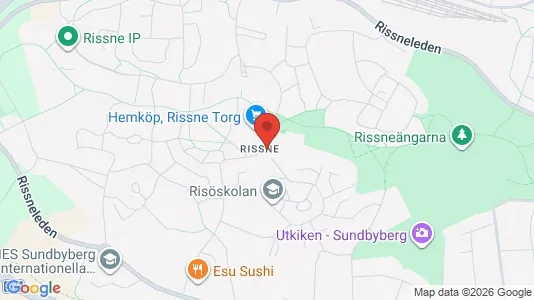 Affärslokaler att hyra i Sundbyberg - kort over placeringen