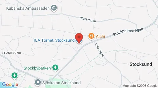 Affärslokaler att hyra i Danderyd - kort over placeringen