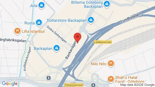 Affärslokaler att hyra i Lundby - Bild från Google Street View