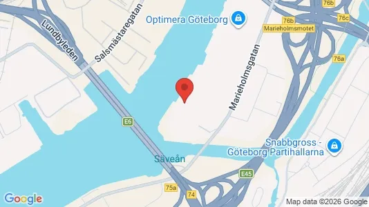 Affärslokaler att hyra i Göteborg Östra - Bild från Google Street View
