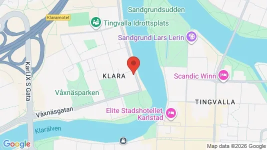 Affärslokaler att hyra i Karlstad - Bild från Google Street View