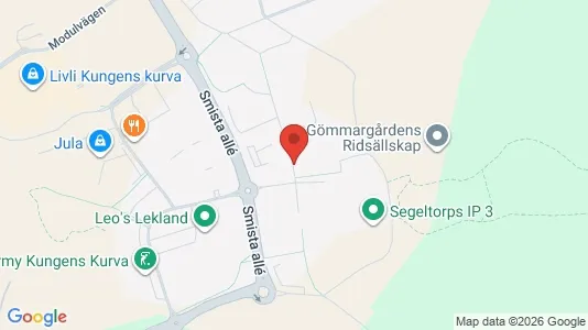 Affärslokaler att hyra i Huddinge - kort over placeringen