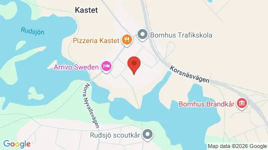 Affärslokaler att hyra i Gävle - kort over placeringen